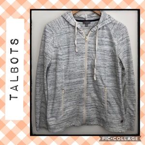 Talbots Full Zip Workout Jacket with Hood❤️